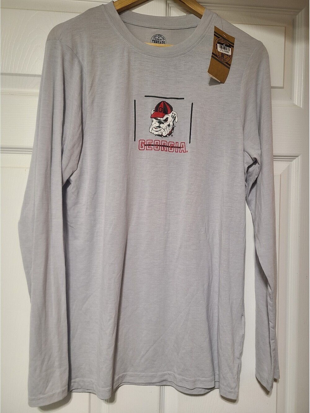 Georgia Bulldogs Lightweight Rivalry Threads Long Sleeve Crewneck NWT
